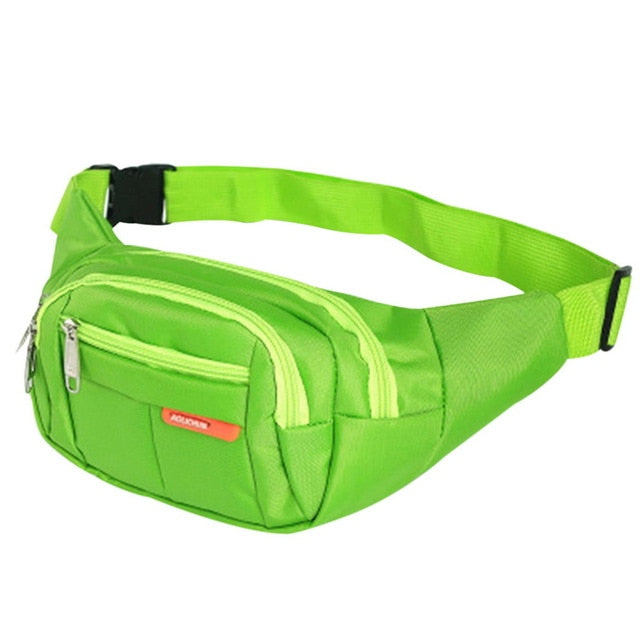 6 Colors Unisex Waist Men Women Bum Bag Travelling Phone Money Pouch Banana Bags Female Belt Bags