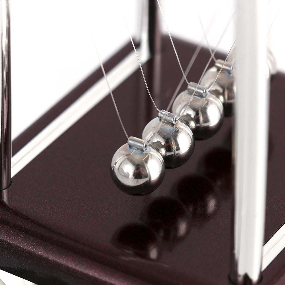 Early Fun Development Educational Desk Toy Gift Newtons Cradle Steel Balance Ball Physics Science Pendulum Antistress Game Kids