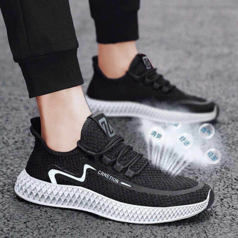 Men'S Sports Shoes, Light Shoes, Male Students' Casual Running Shoes