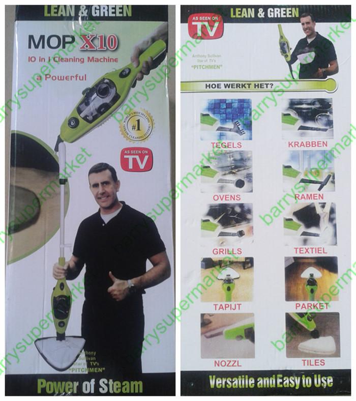 Unique Design 6in 1 Multifunction Steam Mop X10 Steam Cleaner on TV